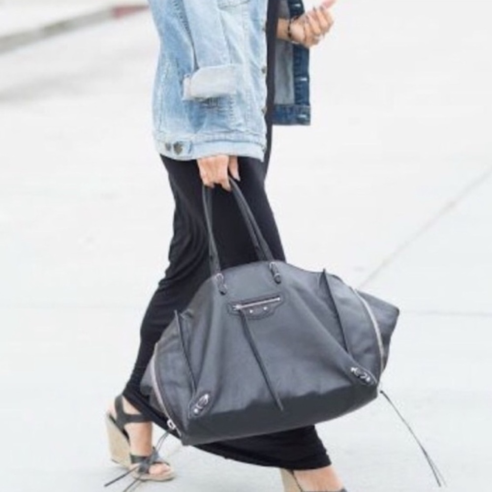 Balenciaga Leather Paper B4 Tote Bag